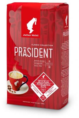 Кофе в зернах Julius Meinl Prasident Classic Collection, арабика/робуста, 1000 г