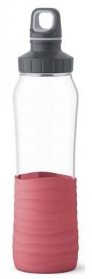 Бутылка для воды EMSA N3100 0.7 стекло розовый