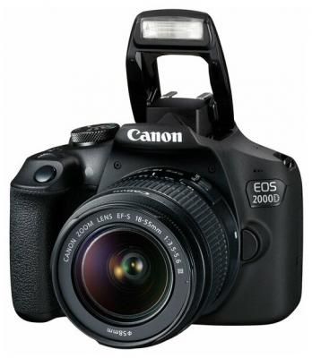 Фотоаппарат зеркальный Canon EOS 2000D Kit EF-S 18-55 III