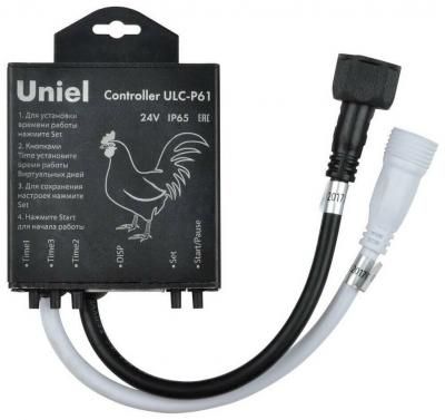 Uniel Контроллер для управления светодиодными светильниками для птицеводства Uniel ULC-P61