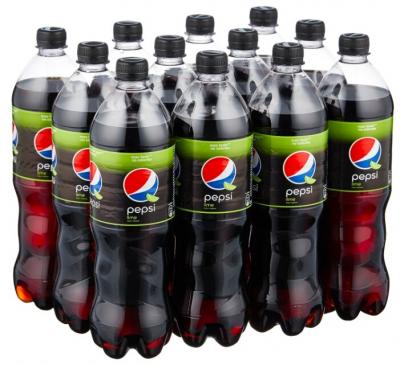 Газированный напиток Pepsi Lime, 1 л, 12 шт.