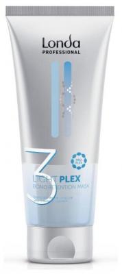 Londa Professional Lightplex Маска шаг 3 для укрепления волос после осветления или окрашивания, 200 мл