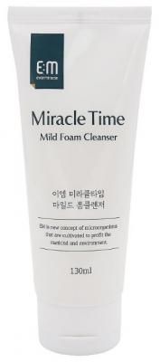 Evome Мягкая восстанавливающая пенка для умывания Miracle Time Mild Foam Cleanser, 130 мл