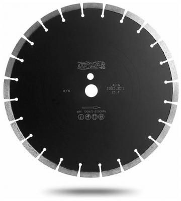 Алмазный сегментный диск по свежему бетону Messer A/A. Диаметр 350 мм. (01-19-350)