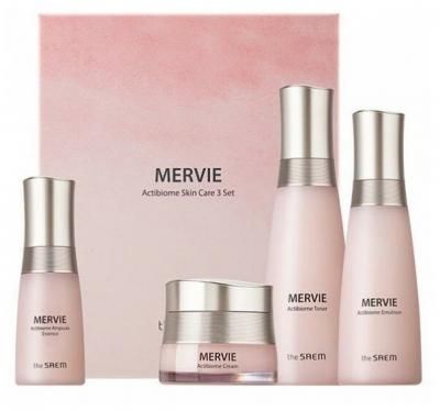 Набор средств для лица с пробиотиками The Saem Mervie Actibiome Skin Care 3 Set