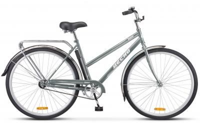 Городской велосипед Десна Вояж Lady 28 (2020) серый 20" (требует финальной сборки)