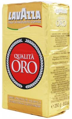 Кофе молотый Lavazza Qualita Oro, 20 упаковок по 250г
