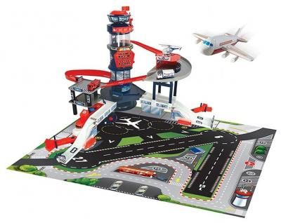 Dickie Toys Аэропорт 3749007, красный/белый/серый