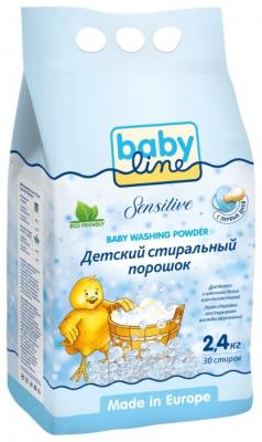 Стиральный порошок BabyLine Детский Sensitive 2.4 кг пластиковый пакет