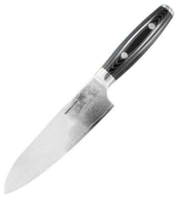 MOULIN VILLA Нож сантоку Hausmade 18 см черный