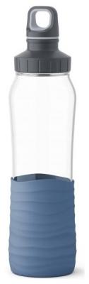 Бутылка для воды EMSA N3100 0.7 стекло синий