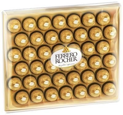 Набор конфет Ferrero Rocher Бриллиант 525 г белый