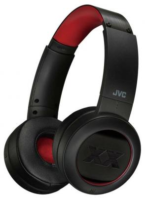Беспроводные наушники JVC HA-XP50BT-R, black/red