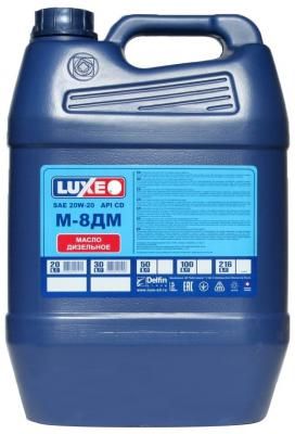 Минеральное моторное масло LUXE М-8ДМ, 30 л